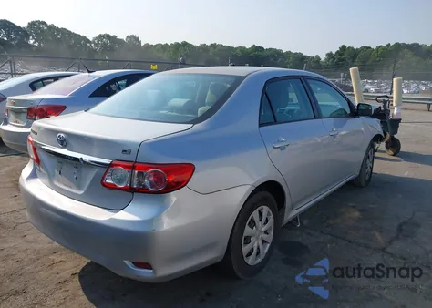2011 Toyota Corolla Le из США, поврежденный, VIN 2T1BU4EE9BC560102